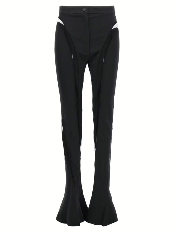 'Illusion' pants MUGLER Black