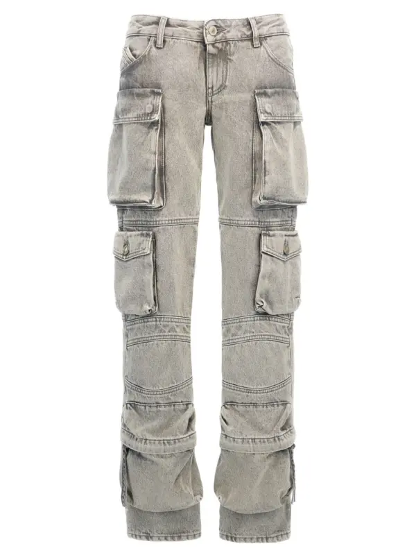 'Essie' jeans THE ATTICO Gray