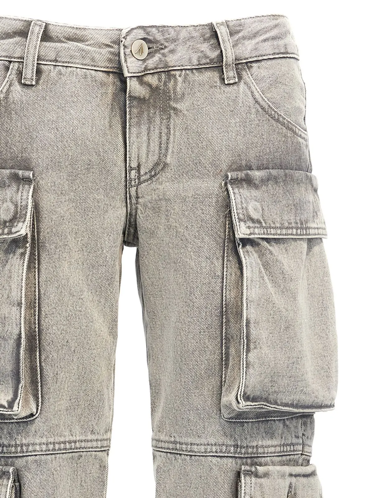 Джинси The Attico Essie Сірі 3 'Essie' jeans Woman THE ATTICO Gray