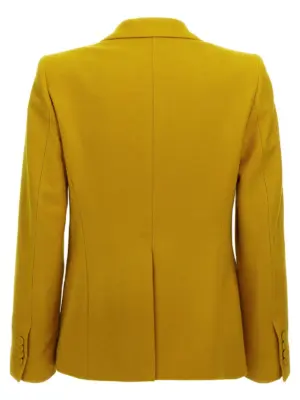 'Beaume' blazer 2420104039179203 DRIES VAN NOTEN Yellow