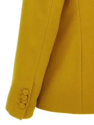 'Beaume' blazer 100% wool DRIES VAN NOTEN Yellow