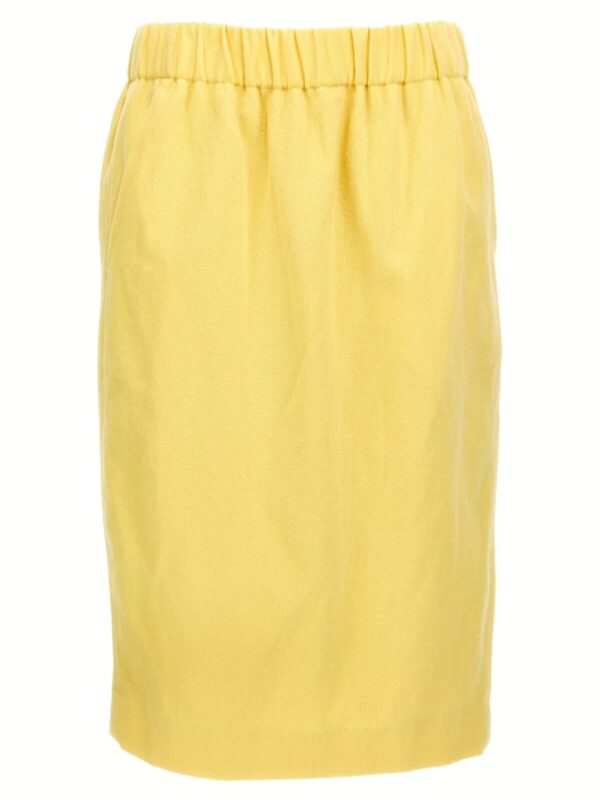 'Safya' skirt DRIES VAN NOTEN Yellow