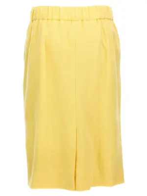 'Safya' skirt 2420108409346206 DRIES VAN NOTEN Yellow