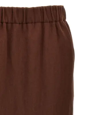 'Safya' skirt Woman DRIES VAN NOTEN Brown