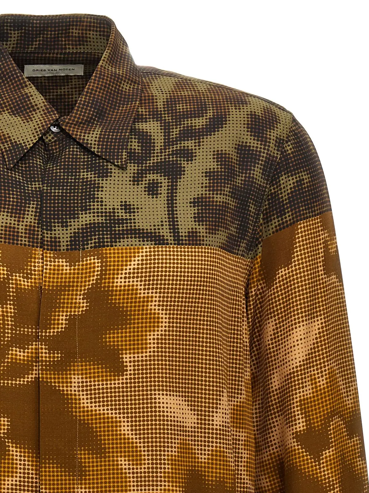 Сорочка Dries Van Noten Carvies 9080 Багатокольорова 3 'Carvies 9080' shirt Man DRIES VAN NOTEN Multicolor