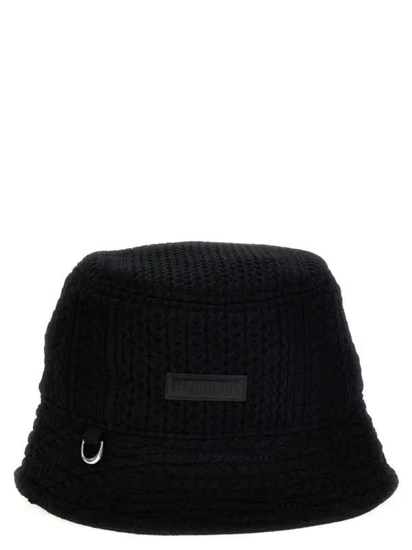 'Le Bob Belo' bucket hat JACQUEMUS Black