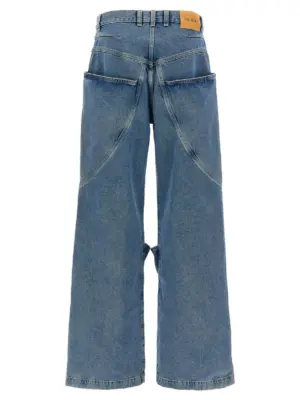 Maxi pocket jeans 247WCP198D085024 THE ATTICO Blue