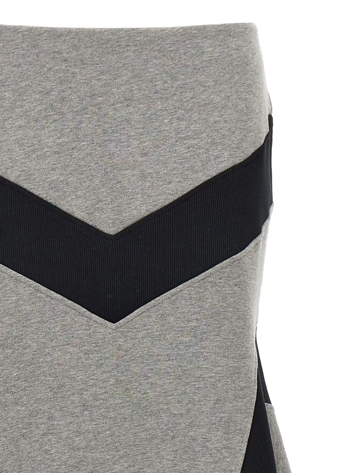 Асиметрична довга спідниця The Attico Сіра 3 Asymmetrical long skirt Woman THE ATTICO Gray