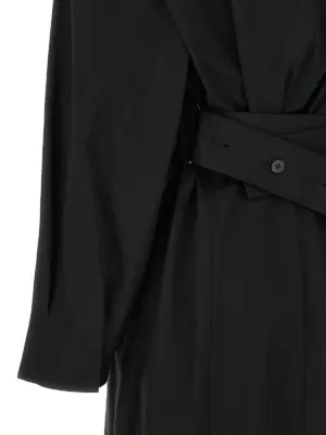 'La Robe Chemise' dress 100% cotton JACQUEMUS Black