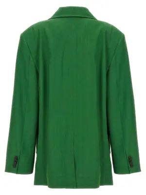 'La veste Titolo' blazer 24E241JA0541547DARKGREEN JACQUEMUS Green