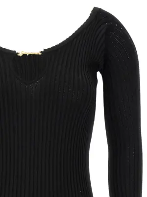 'La mini robe Pralù' dress Woman JACQUEMUS Black