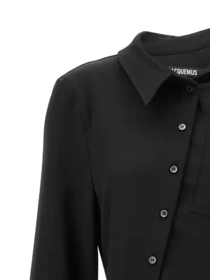 'La chemise Pablo' shirt Woman JACQUEMUS Black