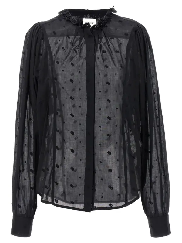 'Terzali' shirt MARANT ETOILE Black