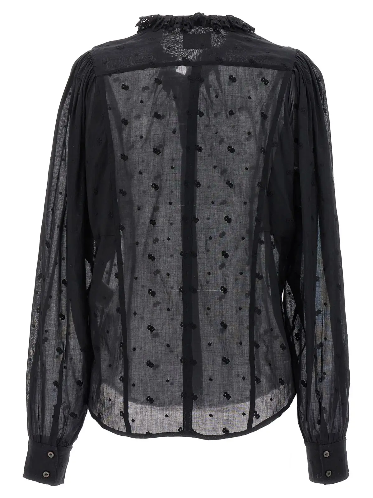 Сорочка Terzali Marant Etoile Чорна 2 'Terzali' shirt 24PHT0378FAB1J10E01BK MARANT ETOILE Black