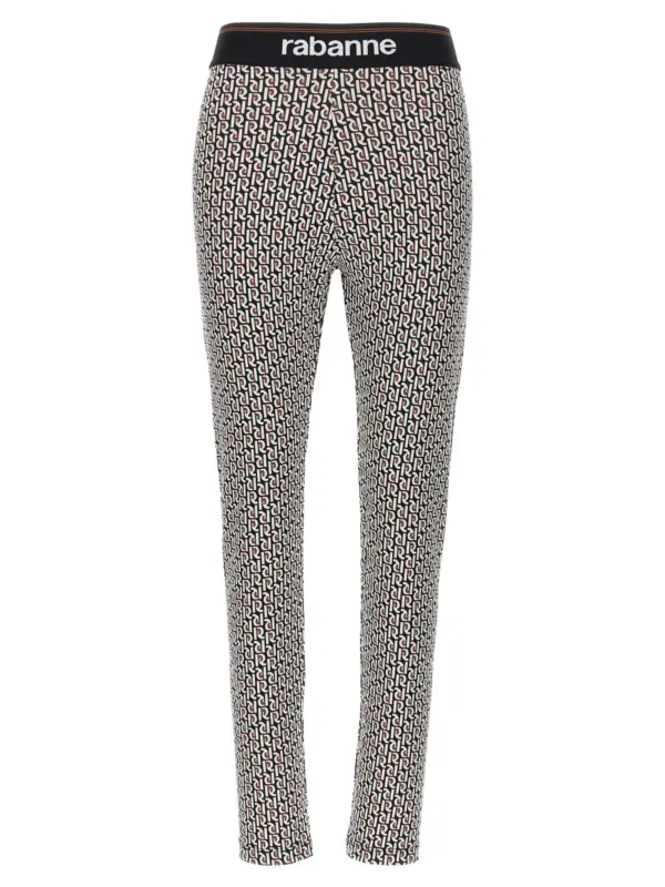 'Monogram' leggings PACO RABANNE Multicolor