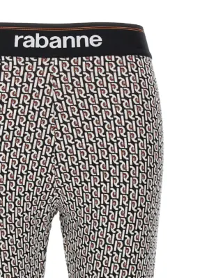 'Monogram' leggings Woman PACO RABANNE Multicolor