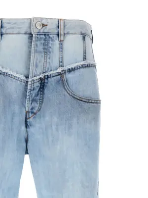 'Noemie' jeans Woman ISABEL MARANT Light Blue