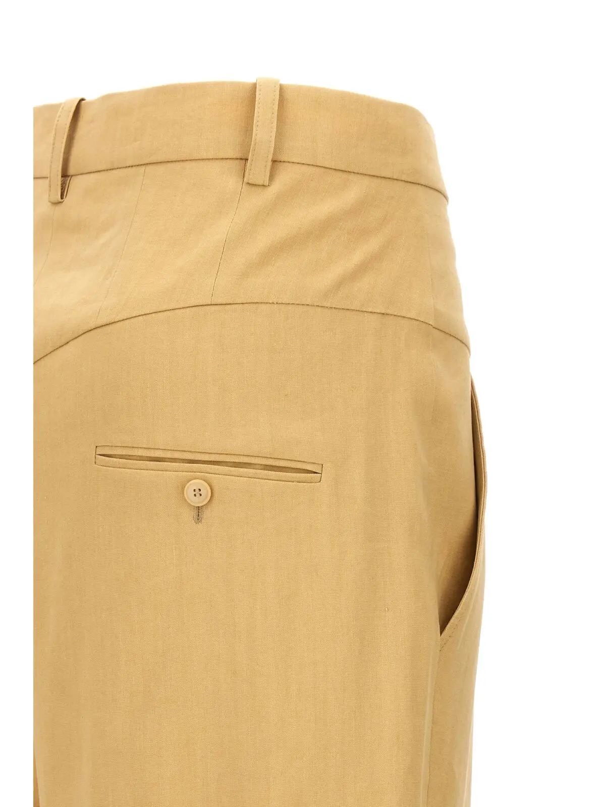 Штани Staya Isabel Marant 4 'Staya' pants 59% hemp 39% viscose 3% elastane ISABEL MARANT Beige