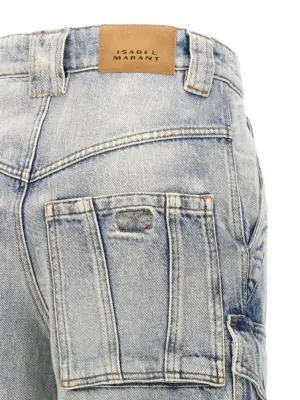 'Heilani' jeans 100% cotton MARANT ETOILE Light Blue
