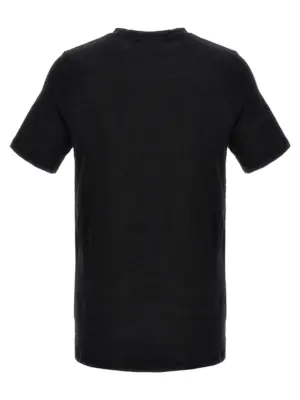 'Karman' T-shirt 24PTS0045HAB1N22H01BK MARANT White/Black