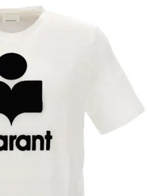 'Karman' T-shirt Man MARANT White/Black