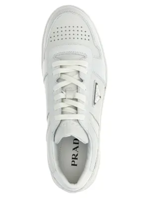'Downtown' sneakers 100% cow leather (Bos Taurus) PRADA White