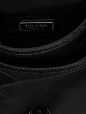 Re-Nylon logo crossbody bag  PRADA Black