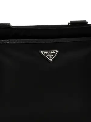 Re-Nylon crossbody bag Man PRADA Black