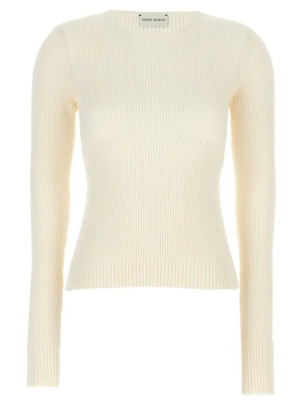'07' sweater MAGDA BUTRYM White
