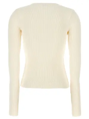 '07' sweater 307724CREAM MAGDA BUTRYM White