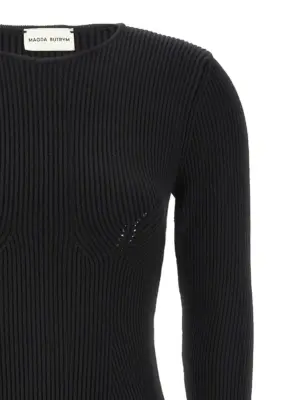 '07' sweater Woman MAGDA BUTRYM Black