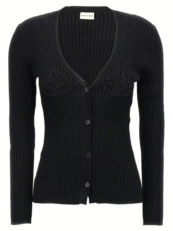 '08' cardigan MAGDA BUTRYM Black