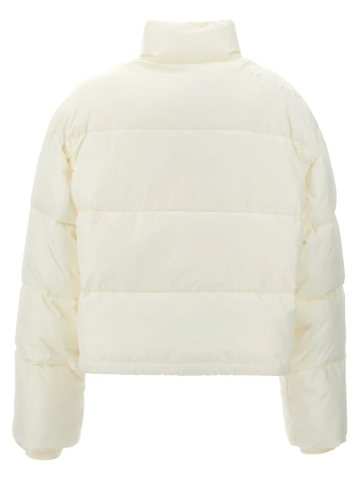 Укорочена пухова куртка AC Courreges Біла 2 'AC' cropped down jacket 323CMA106PL01120079 COURREGES White