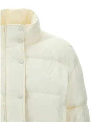 'AC' cropped down jacket Woman COURREGES White