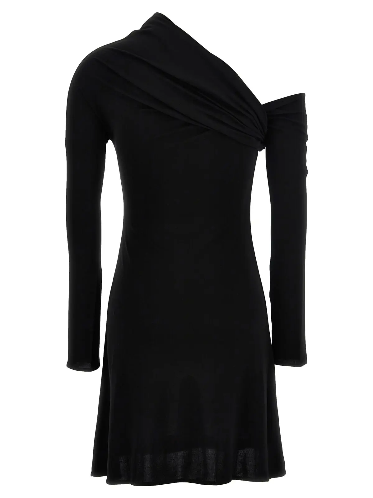 Міні-сукня Courreges Twist Crepe Mini Чорна 2 'Twist Crepe Mini' dress 324JRO449JS01459999 COURREGES Black