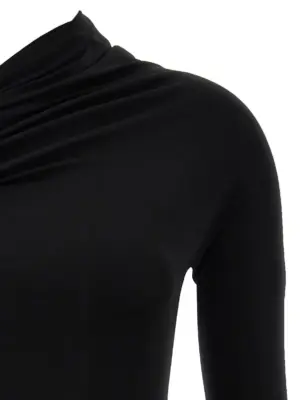 'Twist Crepe Mini' dress Woman COURREGES Black