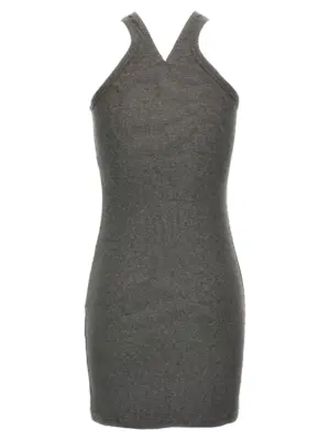 'Criss Cross 90's Mini' dress 324JRO452JS01659011 COURREGES Gray