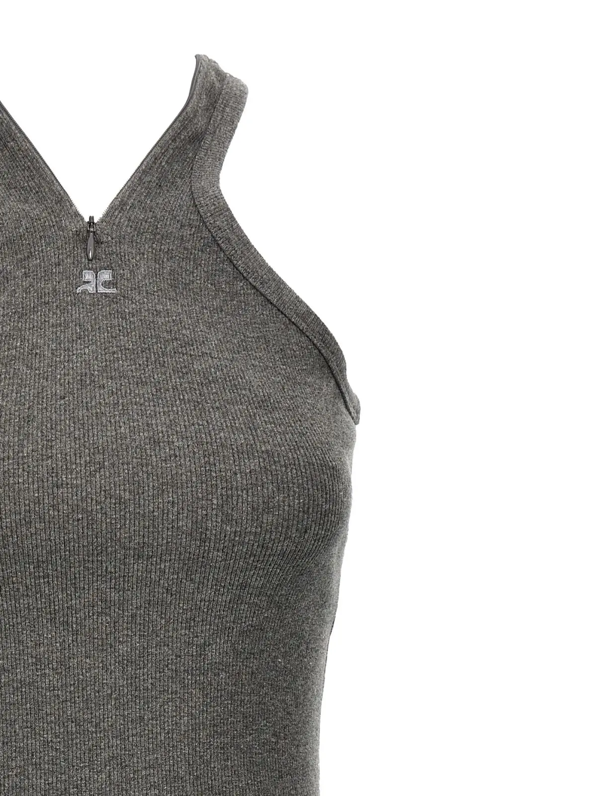 Сукня Courreges Criss Cross 90's Mini Сіра 3 'Criss Cross 90's Mini' dress Woman COURREGES Gray