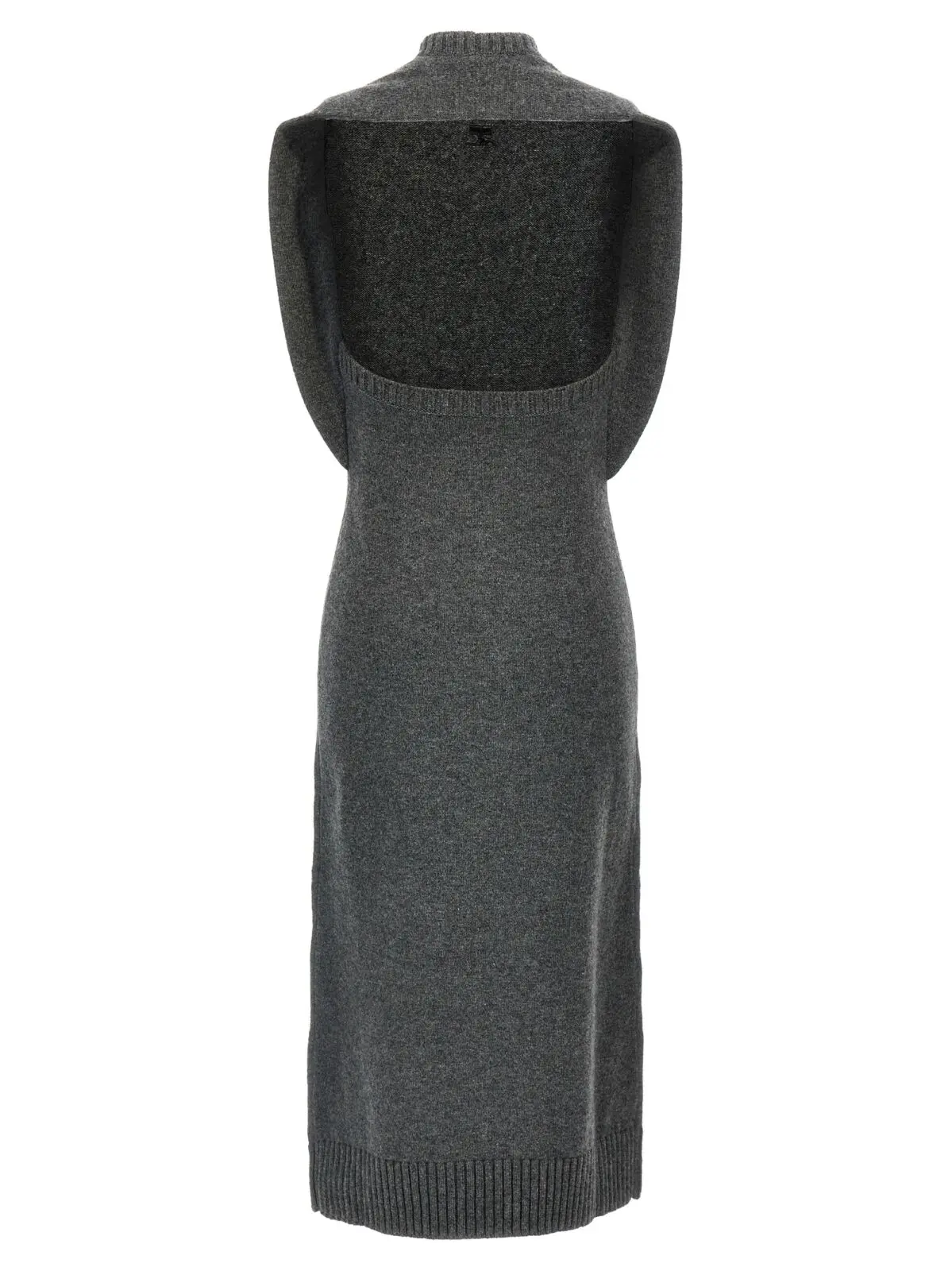 Сукня Courreges Over The Shoulder Drapè Сіра 2 'Over The Shoulder Drapè' dress 324MRO467FI00629001 COURREGES Gray