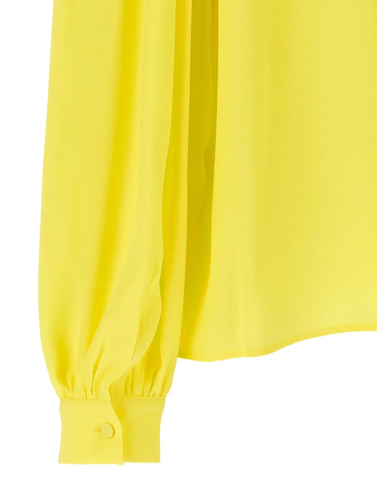 Сорочка Bow Msgm Жовтий 4 Bow shirt 69% acrylic 31% silk MSGM Yellow