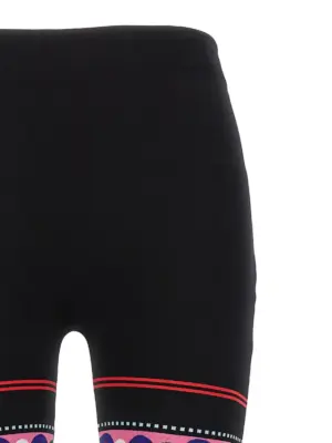 Jacquard patterned leggings Woman EMILIO PUCCI Multicolor