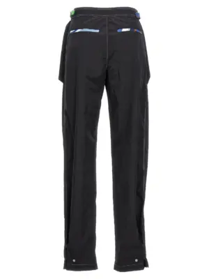 Logo nylon pants 3RRT103R627999 EMILIO PUCCI Black