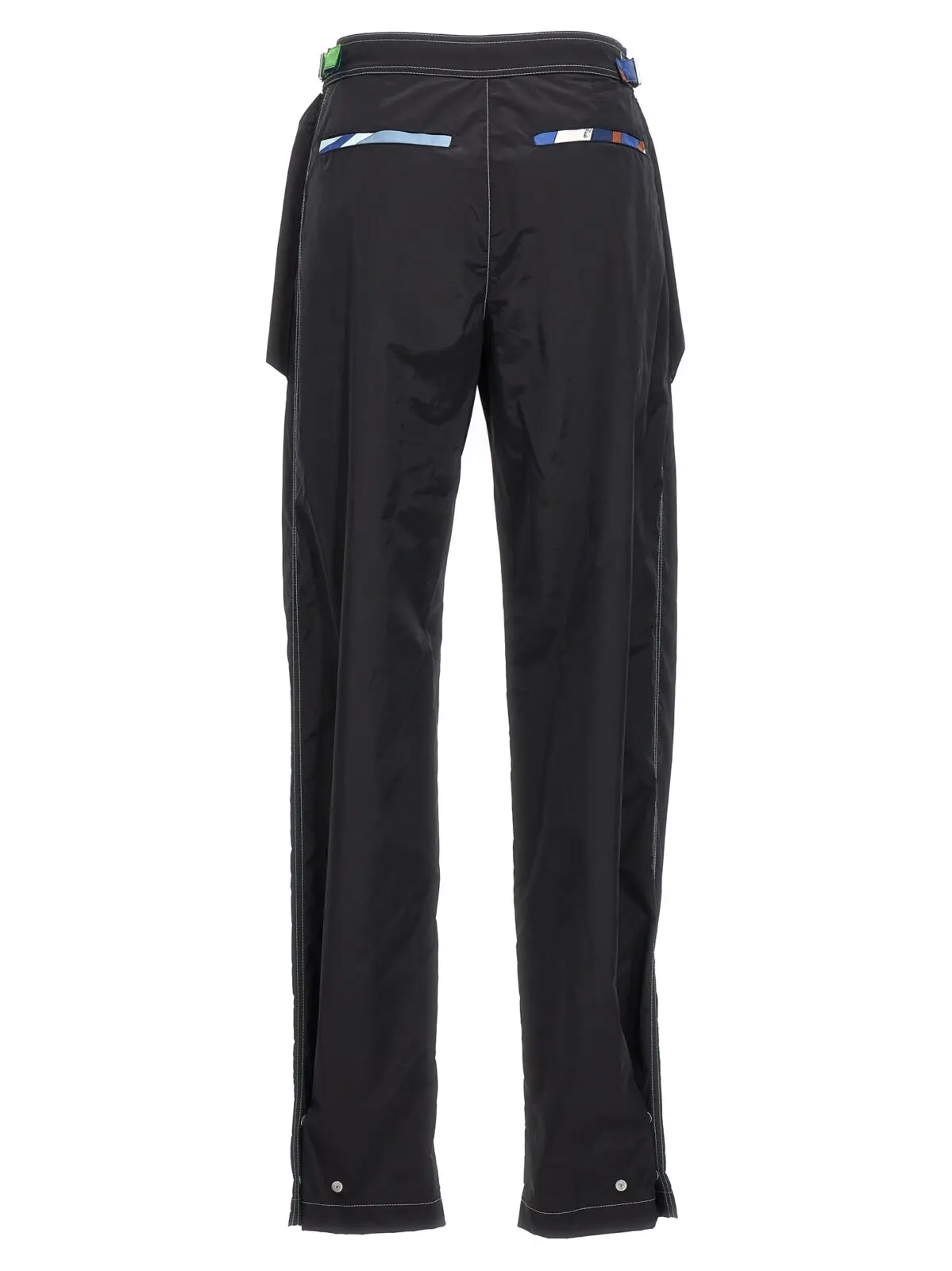 Штани Logo nylon Emilio Pucci Чорний 2 Logo nylon pants 3RRT103R627999 EMILIO PUCCI Black