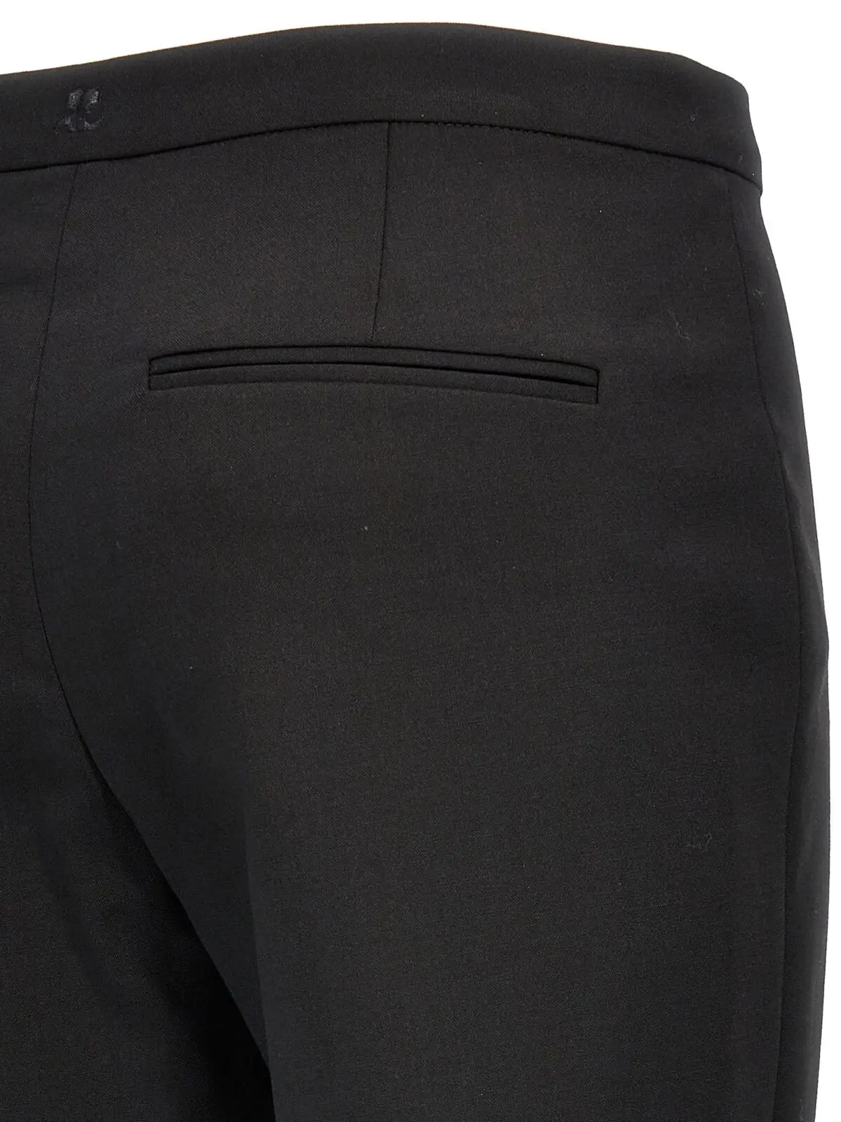 Штани Courreges Oblique Tailored Чорні 4 'Oblique Tailored' pants 93% wool 4% elastane 3% polyamide COURREGES Black