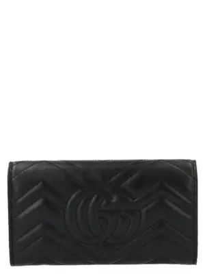 'Continental GG Marmont' wallet 443436DTD1T1000 GUCCI Black