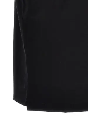 'Saint Laurent rive gauche' T-shirt 100% cotton SAINT LAURENT Black