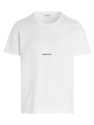 'Saint Laurent Rive Gauche' T-shirt SAINT LAURENT White