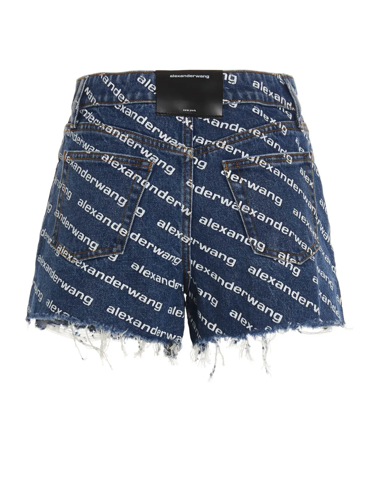Шорти Bite Denim X Alexander Wang Синій 2 'Bite' shorts 4DC1214897460 DENIM X ALEXANDER WANG Blue