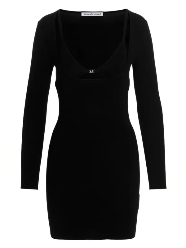 'Hybrid Bikini' dress T BY ALEXANDER WANG Black