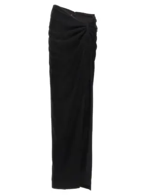 'Torpedo' long skirt MONOT Black